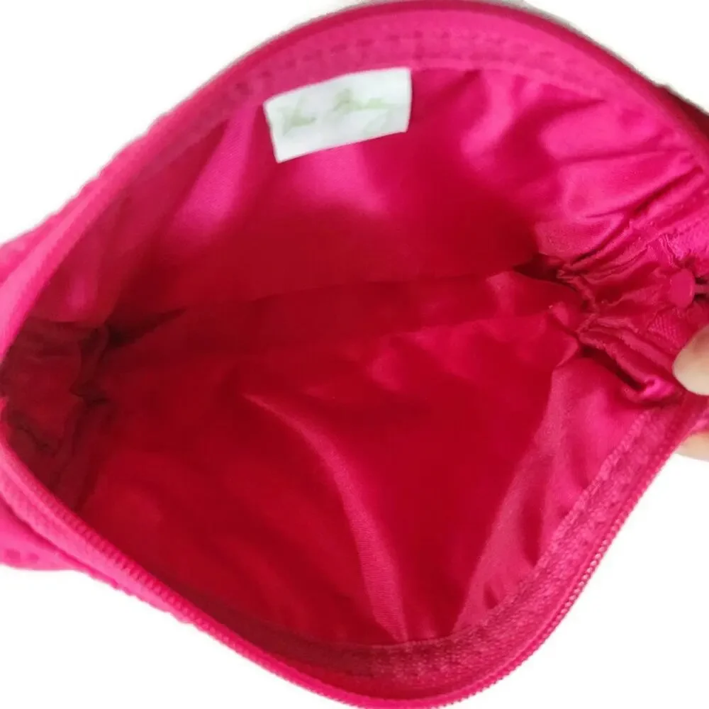 Vera Bradley Women's Pink Quilted Mini Clutch Bag